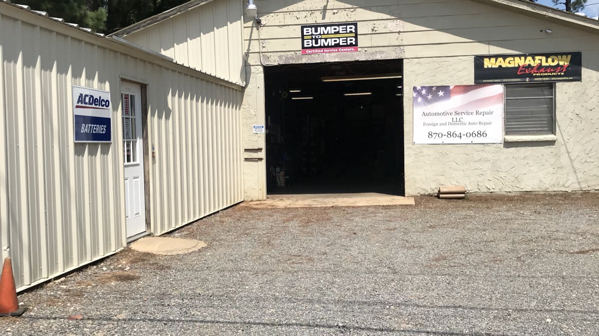 Automotive Service Repair shop, El Dorado AR